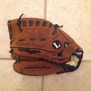Glove for a left handed thrower.